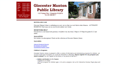 Desktop Screenshot of glocestermanton.org